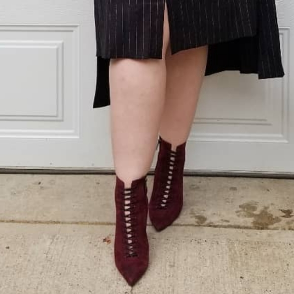 COPY - Kylie and kendall Red booties. - Picture 2 of 3